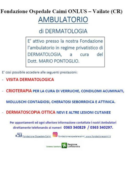 Ambulatorio Dermatologia